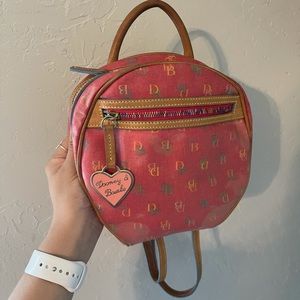 Vintage Dooney & Bourke Backpack Purse